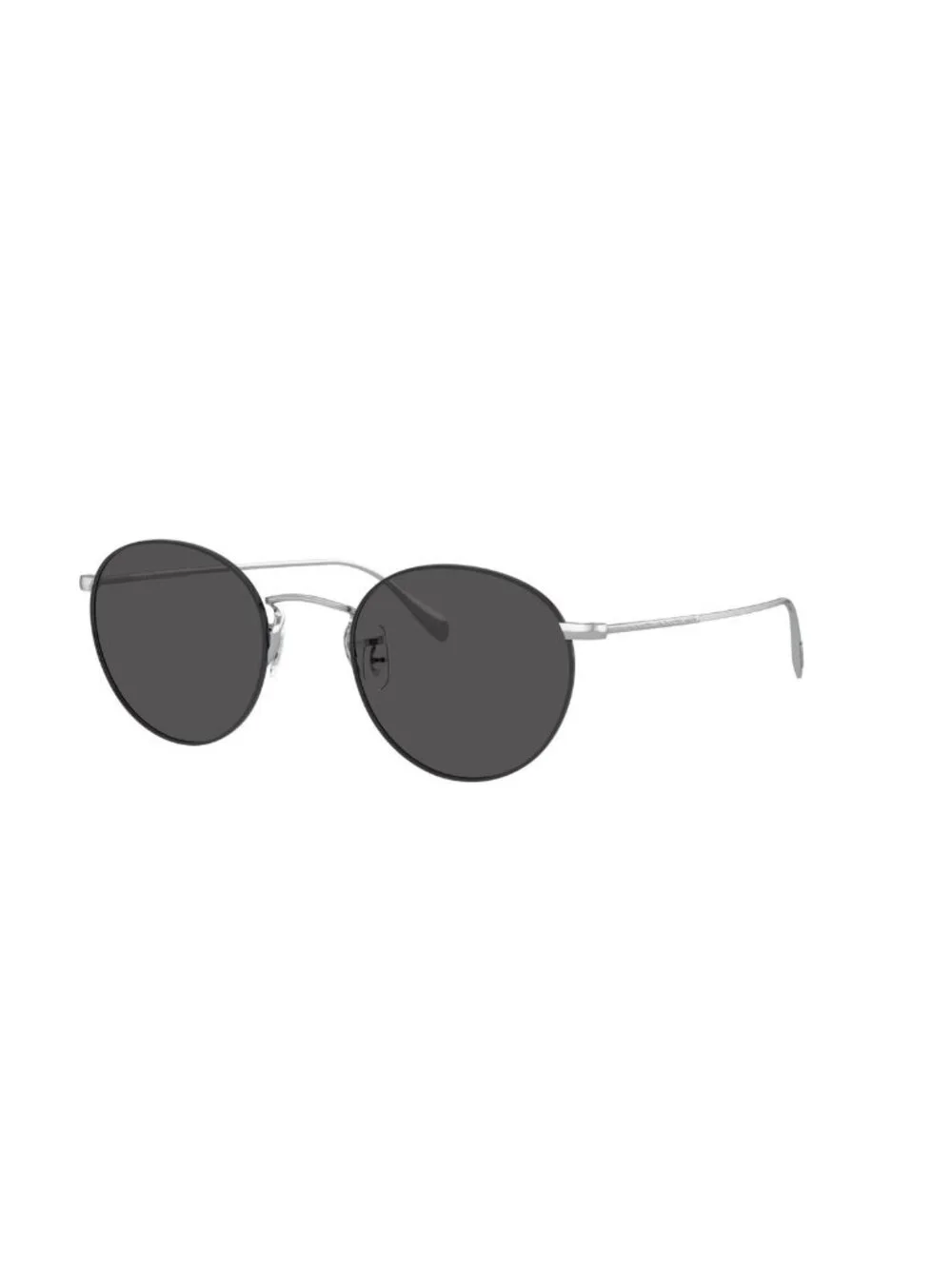 New Oliver Peoples Unisex Sunglasses Silver Grey Lens Metal Frame OV1186S SUN 50